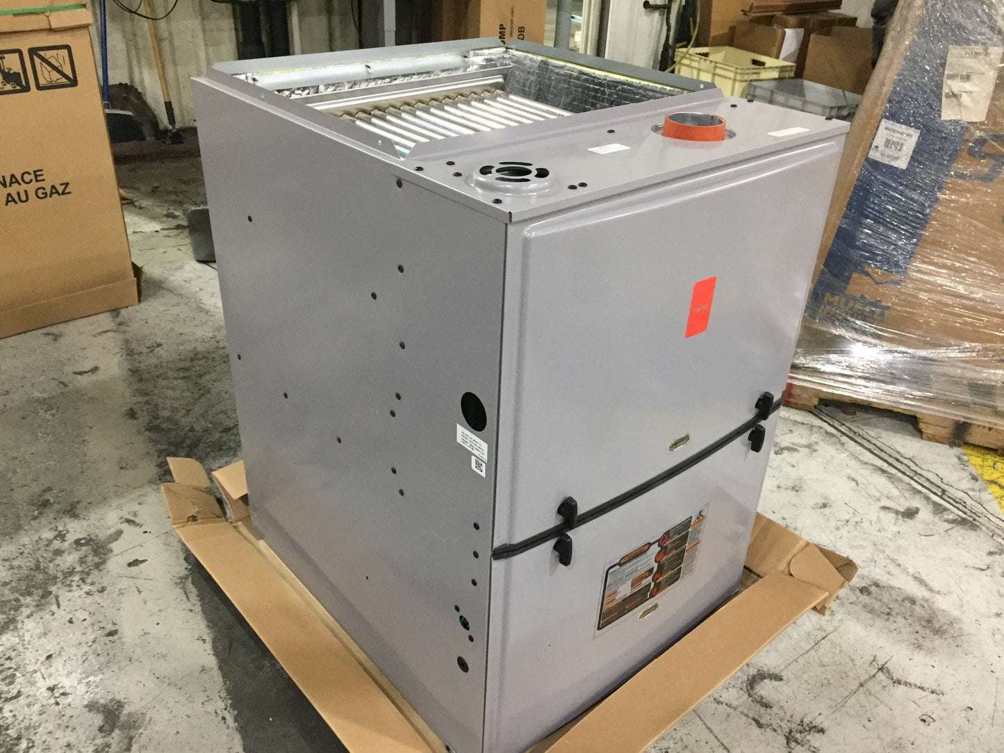 125,000 BTU Single-Stage Upflow/Horizontal ECM Multi Speed Gas Furnace 80% AFUE 115/60/1 CFM: 1934