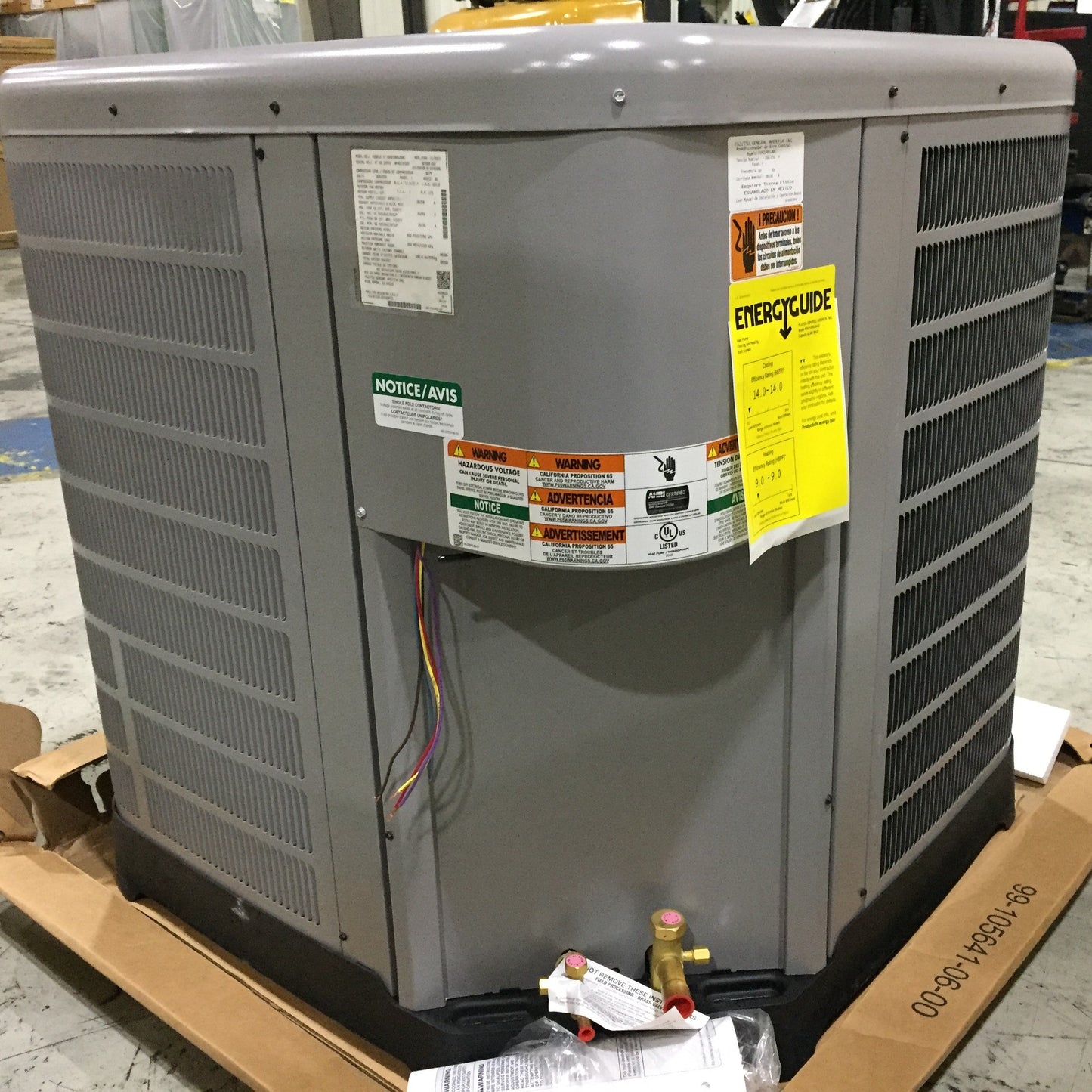 3.5 Ton Split-System Heat Pump; 208-230/60/1, R410A, 14 SEER
