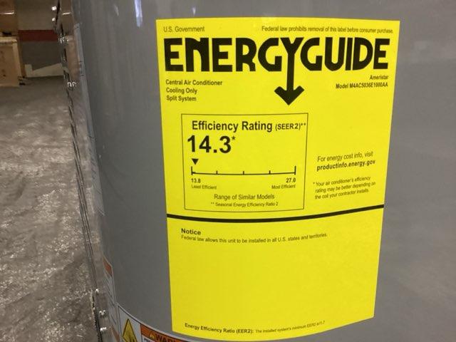 3 Ton Single Stage Split-System Air Conditioner 208-230/60/1 R-410A 14.3 SEER2