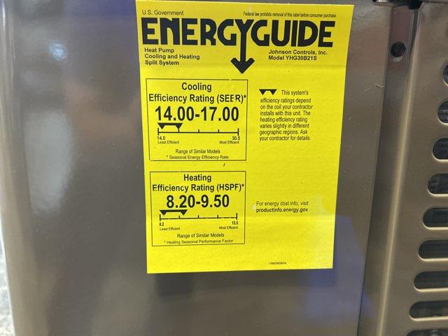 2.5 Ton Split-System Heat Pump 208-230/60/1 16 SEER R-410A