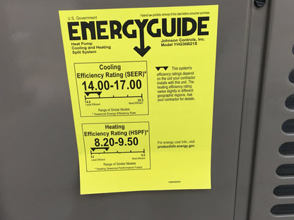 2.5 Ton Split-System Heat Pump 208-230/60/1 R410A 16 SEER