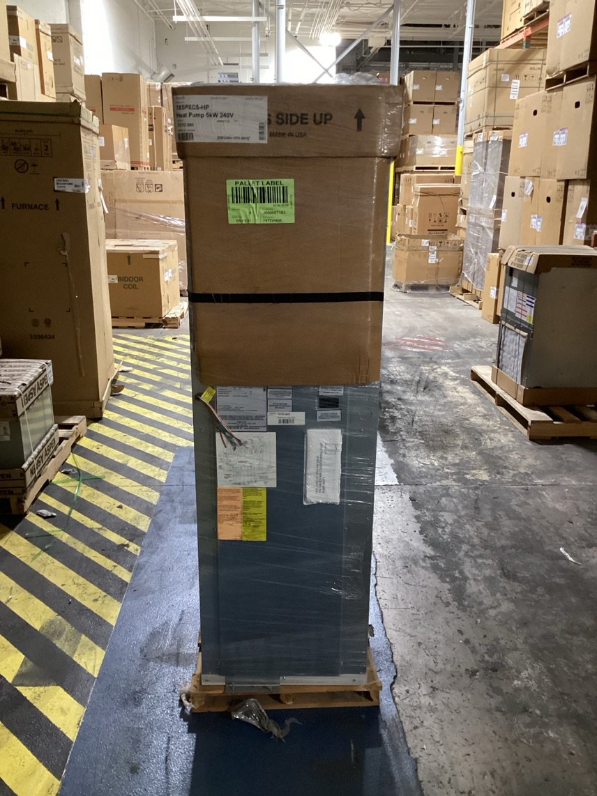 1.5 Ton Vertical Through-The-Wall Package Heat Pump With 5 Kw Heat 208-230/60/1 R-410A EER 11