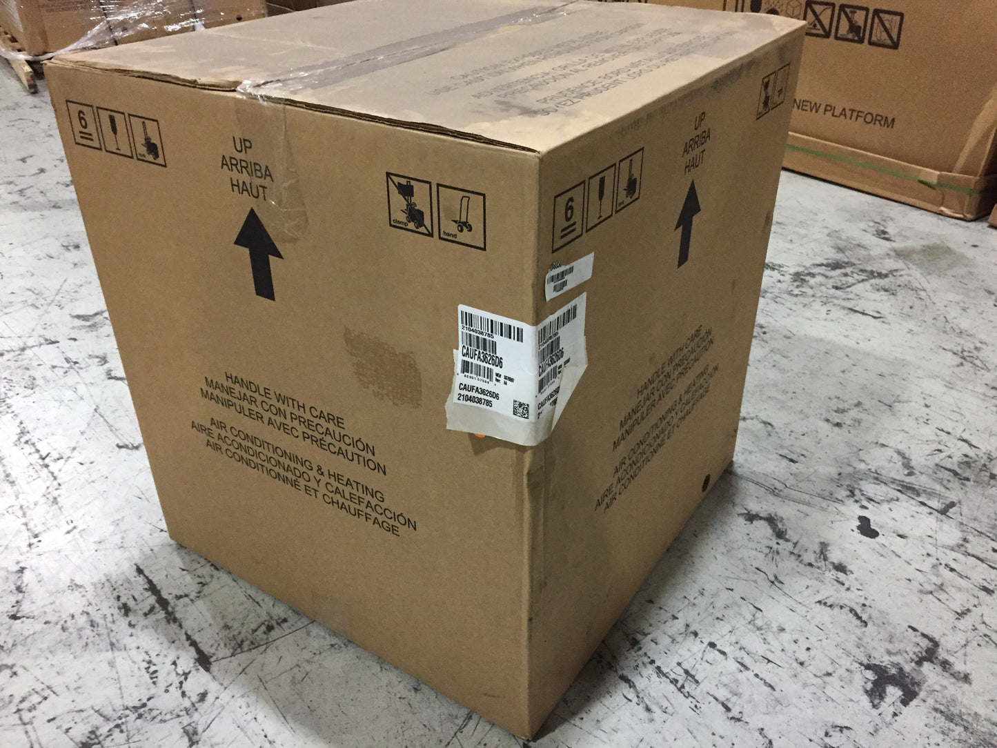 3 Ton AC/HP Upflow/Downflow Uncased A Coil; R-22 / R-410A, CFM: 1500