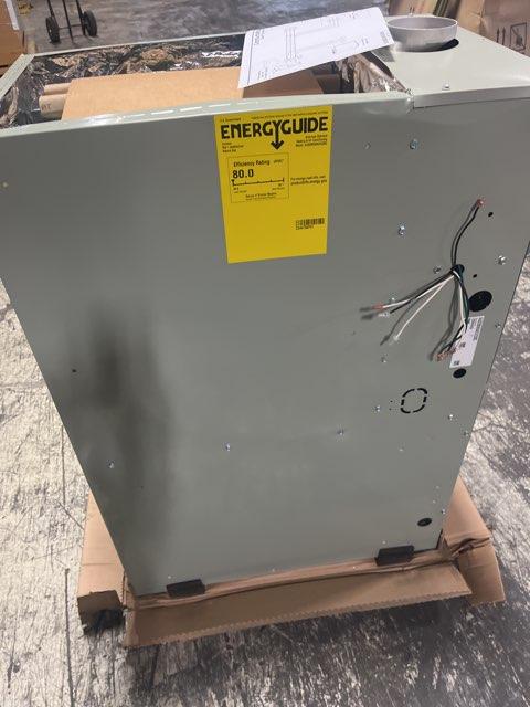 80,000 BTU 2-Stg Up/Horz ECM Variable Speed Comm. Compatible Gas Furnace 80% 115/60/1 CFM: 1200