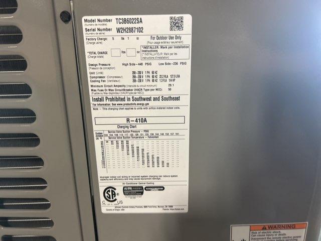 5 Ton Split System AC; R410A, 13 SEER, 208-230/1