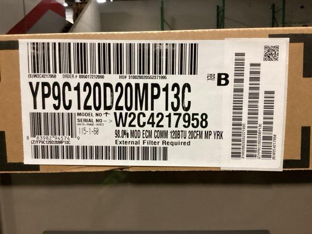 Horno a gas compatible con comunicaciones, velocidad variable, modulación multi ECM, 120 000 BTU, 2 etapas, 98 % 115/60/1 CFM: 2000