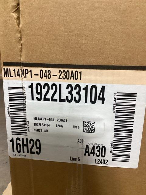 4 Ton Single Stage Split-System Heat Pump 208-230/60/1 R410A 14 SEER