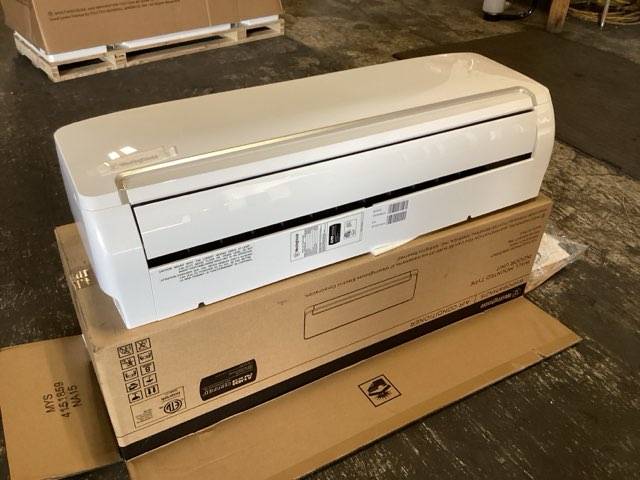 9,000 BTU Single-Zone Indoor Heat Pump Mini Split Unit, 22.5 SEER 208-230/60/1 R-410A