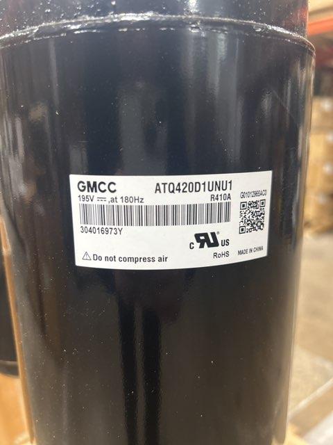 3.5 Ton DC Inverter Compressor, 380-415/50/3, R-410A – Surplus City
