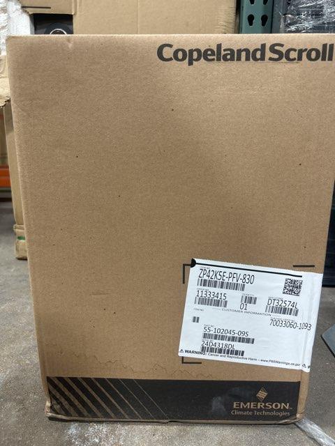 3.5 Ton AC Scroll Compressor 208/230/60/1 R410A