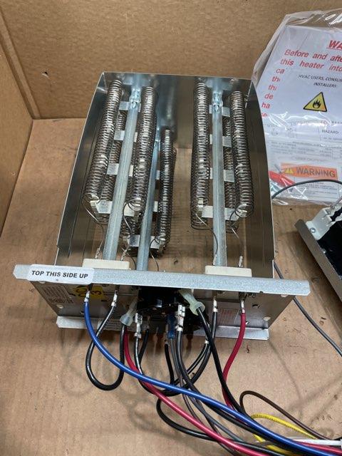 15 Kw Electric Heat Kit, 208-240/60/1, 60 Amps