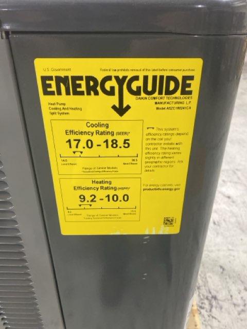 2 Ton Two Stage Split-System Communicating Compatible Heat Pump 208-230/60/1 R410A 18 SEER