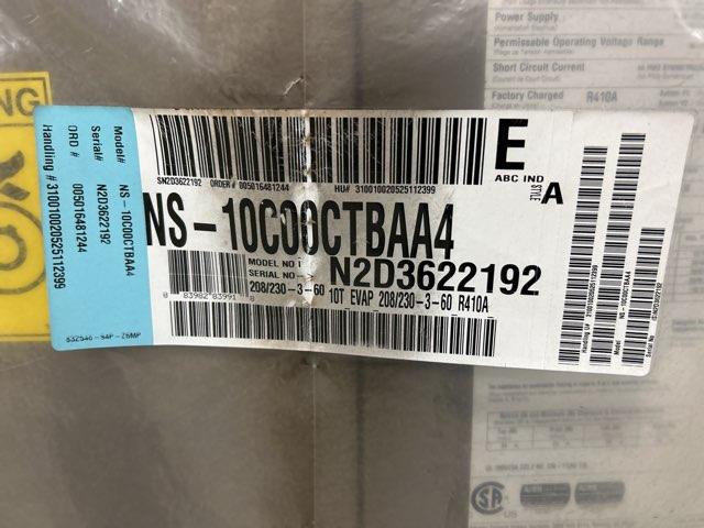 10 Ton AC/HP ECM Upflow/Horizontal Air Handler; 208-230/60/3, R-410A, CFM: 5000
