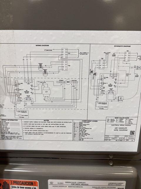 3 Ton AC/HP Modulating ECM Multiposition Communicating Air Handler 208-240/60/1 R-410A CFM 1200