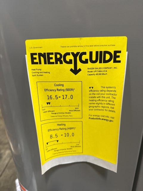 4 Ton Inverter Split-System Communicating Heat Pump 208-230/60/1 R410A 17 SEER