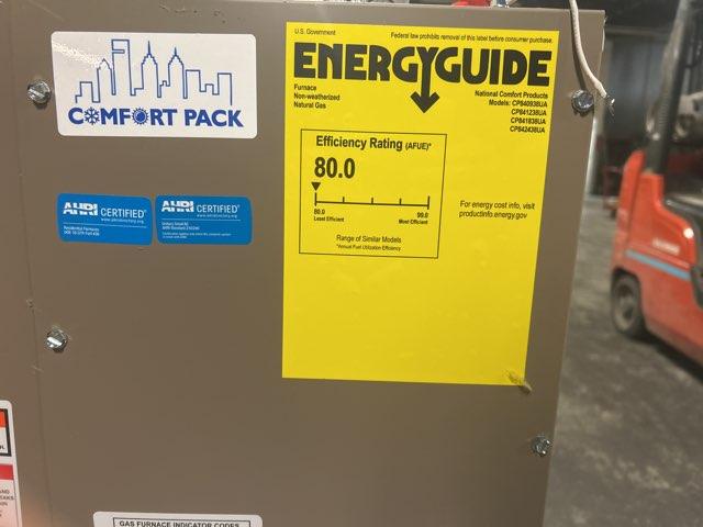 2 Ton Through-The-Wall Gas/Electric Packaged Unit, 208-230/60/1, R-410A 11.7 SEER2
