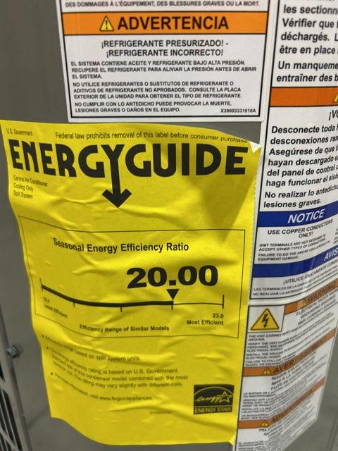 2 Ton Variable Speed Split-System Communicating Air Conditioner 208-230/60/1 R410A 20 SEER