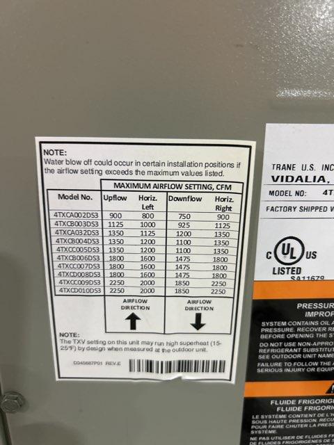 UNIDAD MINI SPLIT CON BOMBA DE CALOR PARA INTERIOR DE 11 900/13 000 BTU, 208-230/60/1 R410A