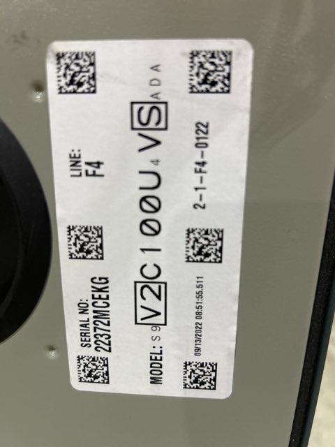 100,000 BTU Two-Stage Upflow/Horizontal ECM Variable Speed Gas Furnace 97% AFUE 120/60/1 CFM: 1600