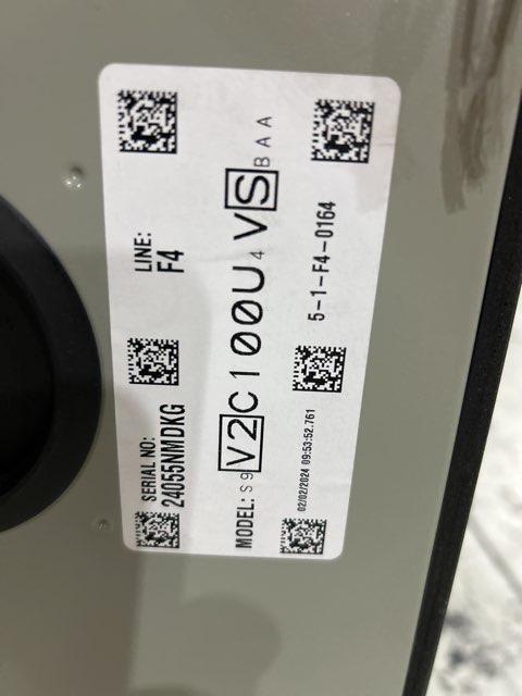 100,000 BTU Two-Stage Upflow/Horizontal ECM Variable Speed Gas Furnace 97% AFUE 120/60/1 CFM: 1600