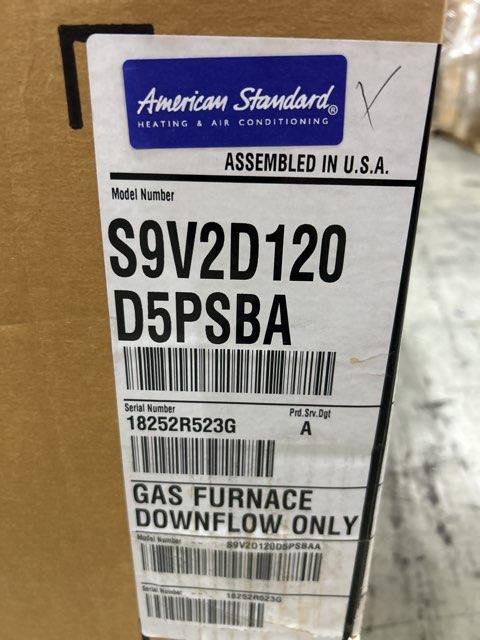 120,000 BTU Two-Stage Downflow ECM Variable Speed Gas Furnace 96% AFUE 120/60/1 CFM: 2000