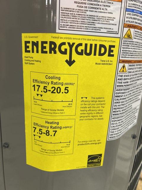 3 Ton Variable Speed Split-System Communicating Heat Pump 208-230/60/1 R410A 20 SEER