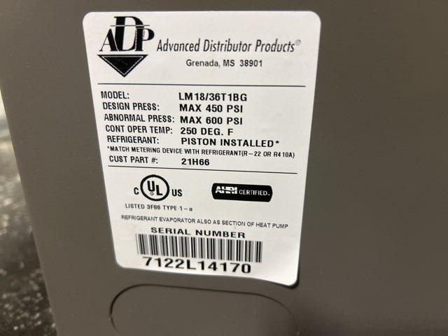 3 Ton AC/HP Multiposition Cased A Coil, R410A CFM 1200