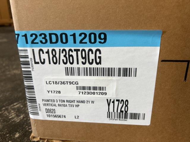 3 Ton AC/HP Upflow/Downflow Cased A Coil, R410A CFM 1200