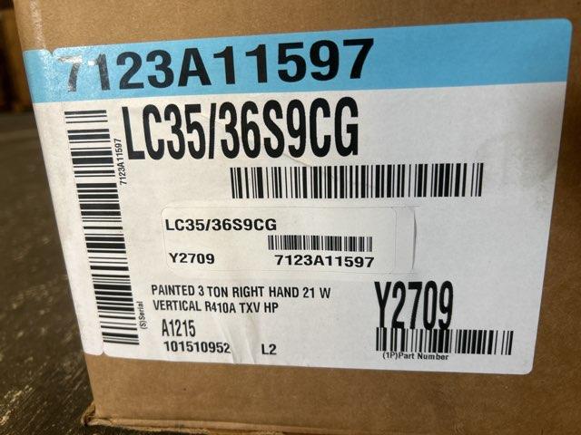 3 Ton AC/HP Upflow/Downflow Cased A Coil, R410A CFM 1200