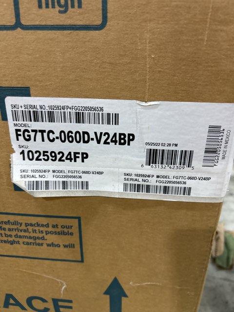 60,000 BTU Low NOx 2-Stg Upflow/Horizontal ECM Variable Speed Gas Furnace 95% 115/60/1 CFM: 1700