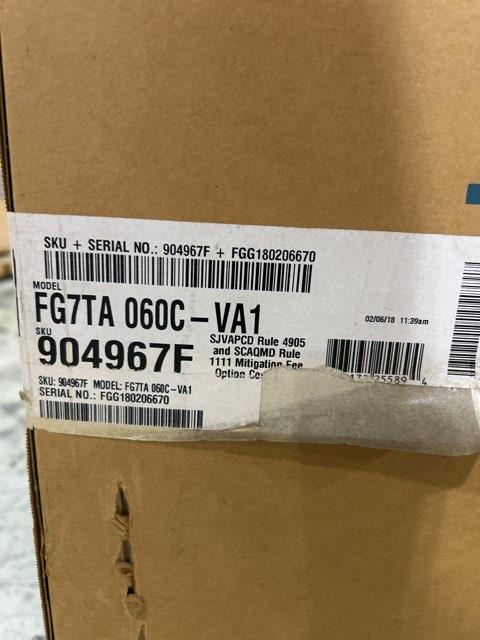 60,000 BTU Two-Stage Upflow/Horizontal ECM Variable Speed Gas Furnace; 80% AFUE, 115/60/1, CFM: 1200