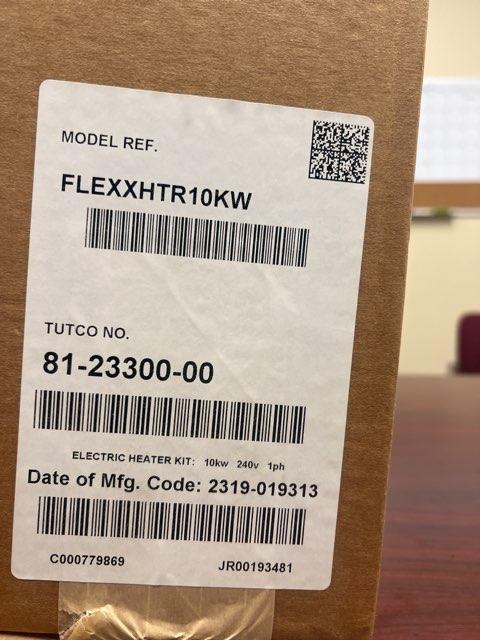 10 KW Electric Heat Kit with Breaker 208-240/50-60/1