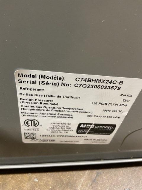 2 Ton AC/HP Multiposition Cased A Coil, R410A CFM 800