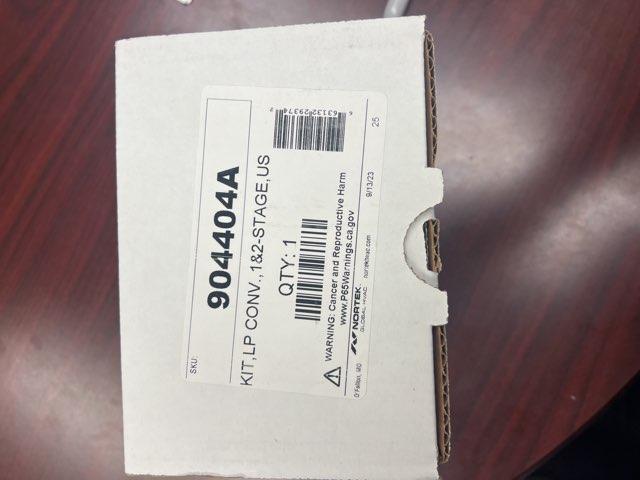 Propane Conversion Kit for Single Stage and 2 Stage Nordyne units