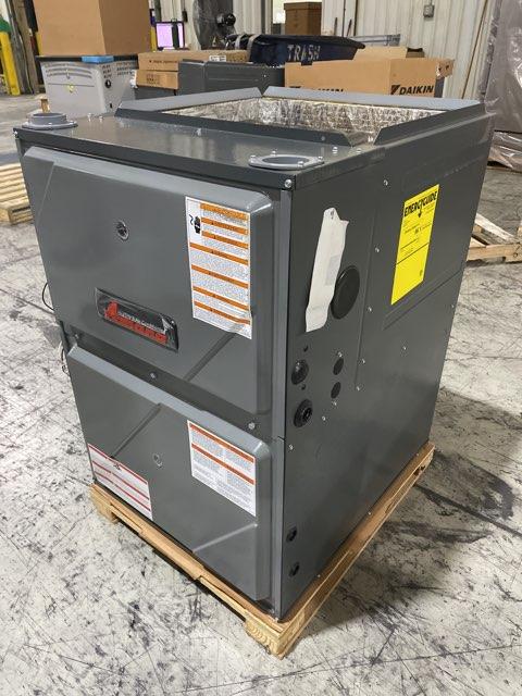 120,000 BTU Two-Stage Upflow/Horizontal ECM Multi Speed Gas Furnace 96% AFUE 115/60/1 CFM: 2000