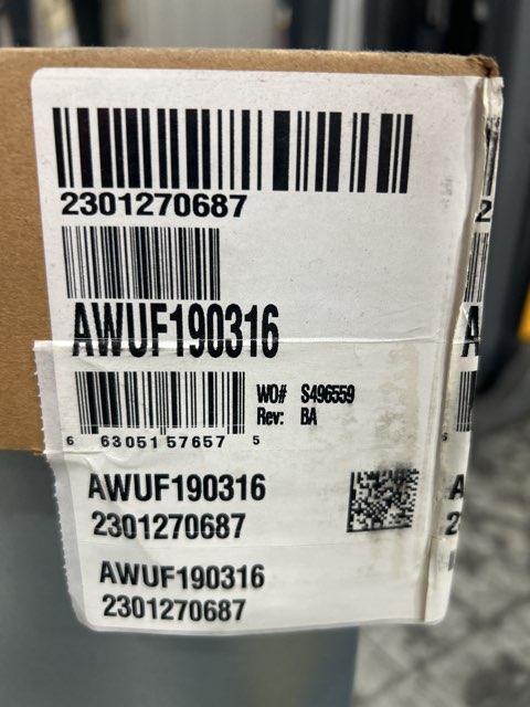 1.5 Ton AC/HP Wall Mounted ECM Air Handler With 3Kw Heat 208-240/60/1 R-410A CFM 899