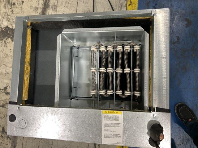 1.5 Ton Wall Mounted ECM Air Handler With 8Kw Heat 208-240/60/1 R-410A CFM 899