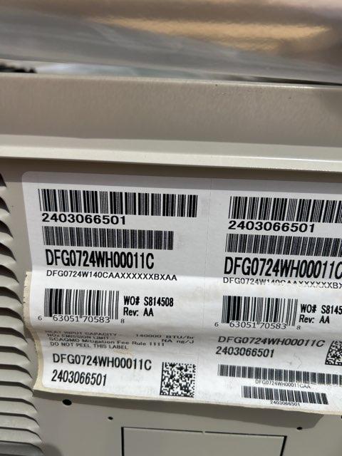 6 Ton Two-Stage Convertible Natural Gas/Electric Packaged Unit, 11.2 EER, 460/60/3, R410A