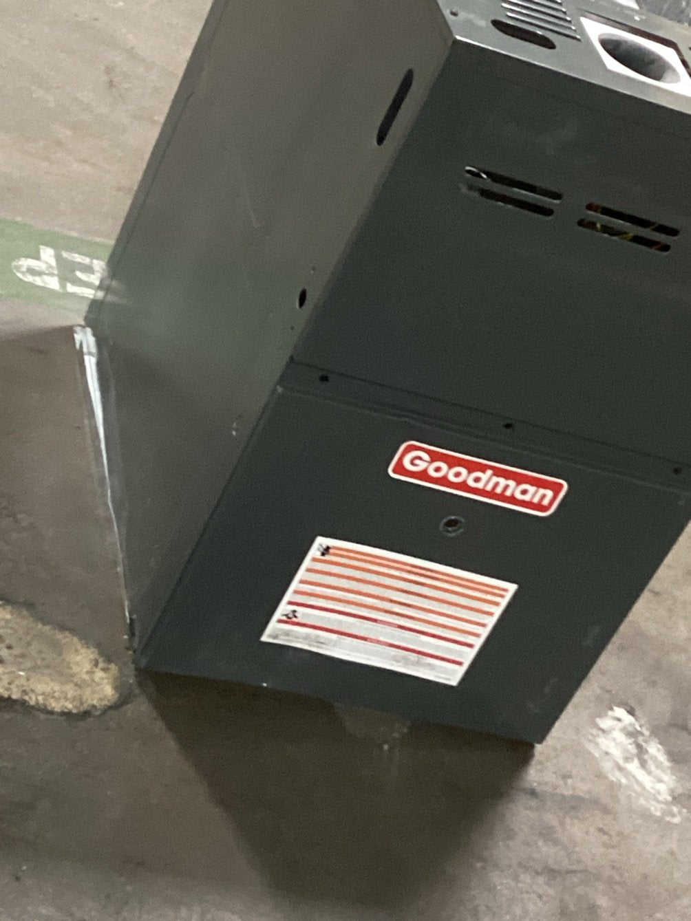 80,000 BTU Two-Stage Upflow/Horizontal ECM Multi Speed Gas Furnace 80% AFUE 115/60/1 CFM: 2000