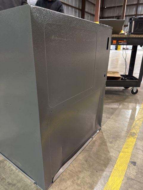 80,000 BTU 2-Stg Low Nox Upflow/Horizontal ECM Multi Speed Gas Furnace 80% AFUE 115/60/1 CFM: 2000