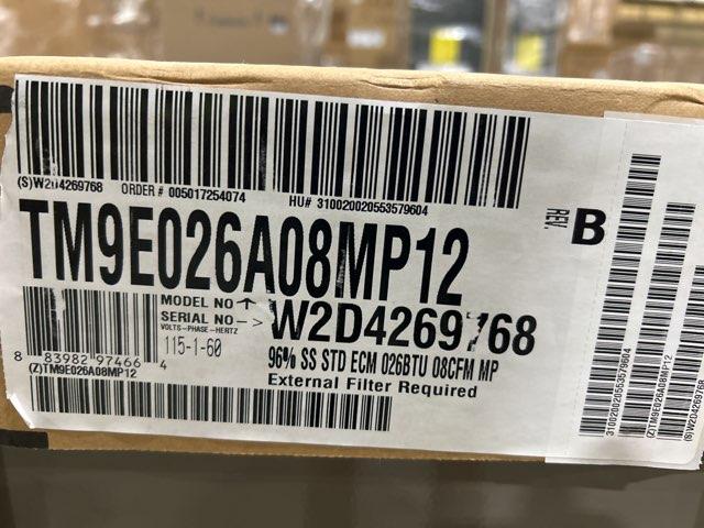 26,000 BTU Single-Stage Multiposition ECM Multi Speed Gas Furnace 95% AFUE 115/60/1 CFM: 925