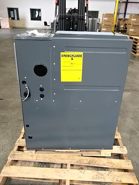 40,000 BTU Low NOx Single-Stage Upflow/Horizontal ECM Multi Speed Gas Furnace 96% 115/60/1 CFM: 1200