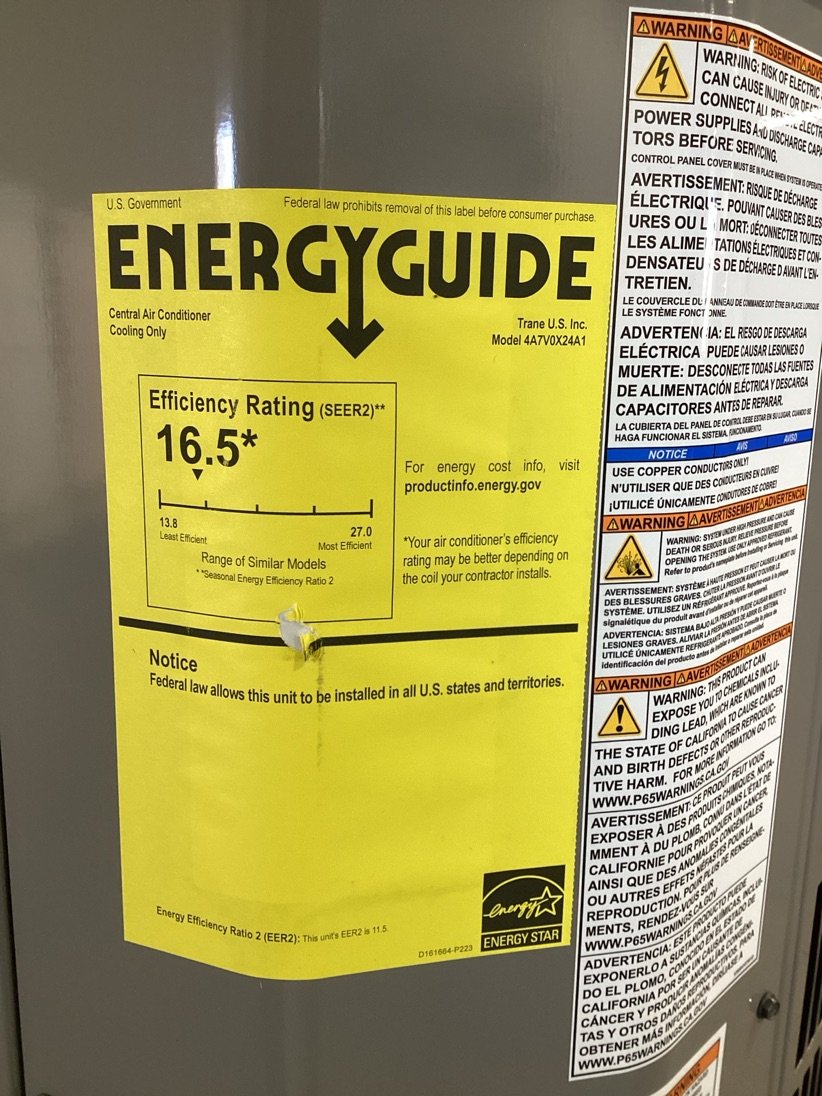 2 Ton Variable Speed Split-System Communicating Air Conditioner 208-230/60/1 R410A 20 SEER