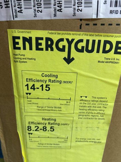 2 Ton Single-Stage Split-System Heat Pump 208-230/60/1 R410A 16 SEER