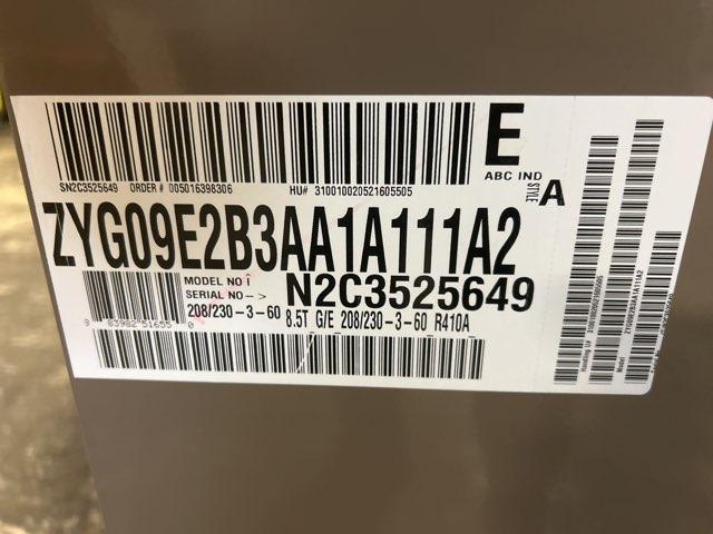 8.5 Ton Two-Stage Convertible Natural Gas/Electric Packaged Unit, 12.2 EER, 208-230/60/3, R410A