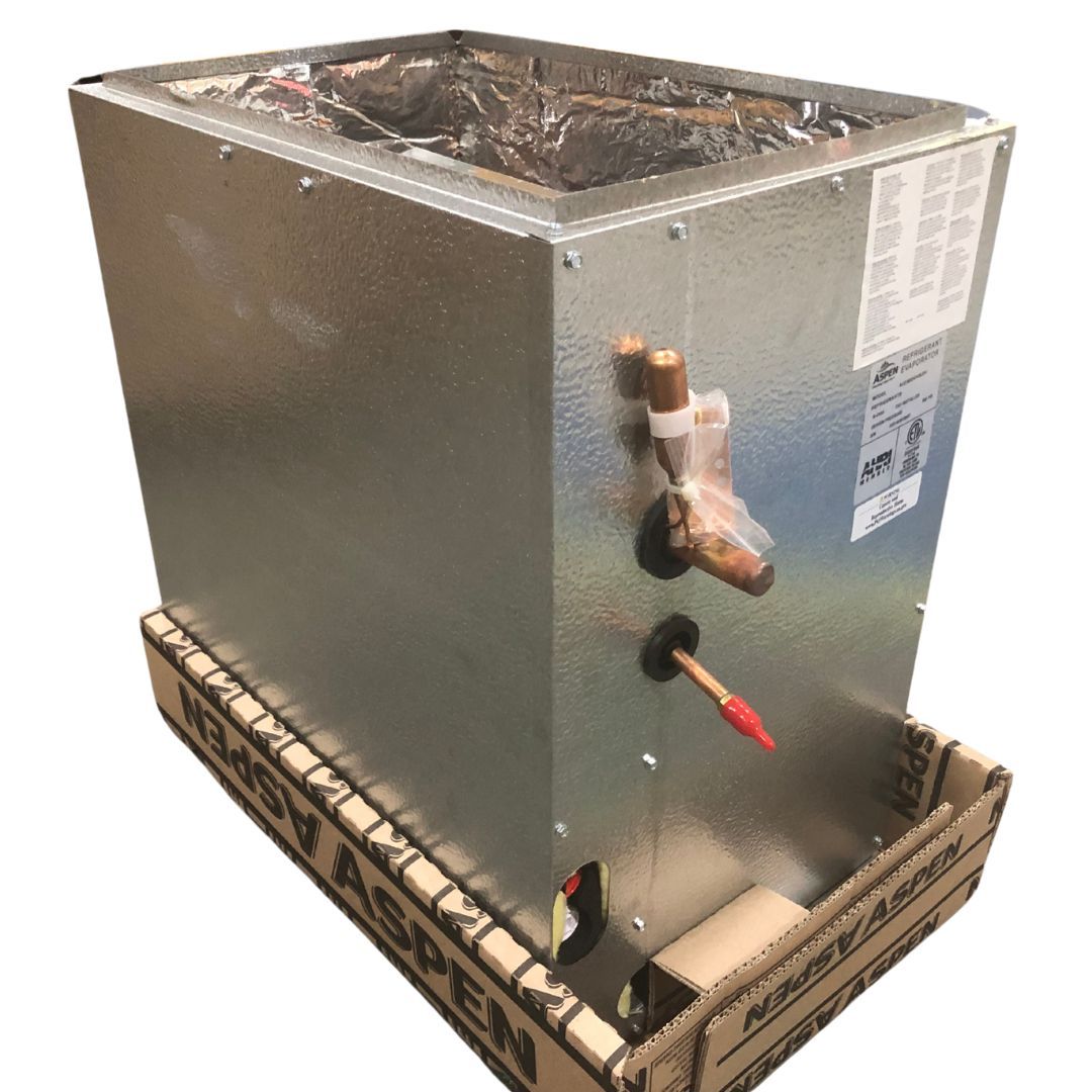 50,000 BTU 1-Stg Upflow/Horizontal Gas Furnace 80% and 3 Ton Multiposition Cased A Coil