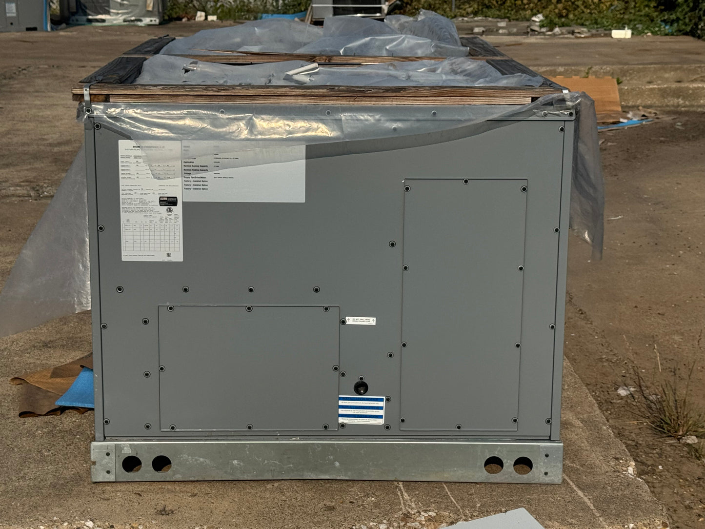 3 Ton Single-Stage Convertible Packaged Air Conditioning Unit, 14 SEER, 460/60/3, R410A