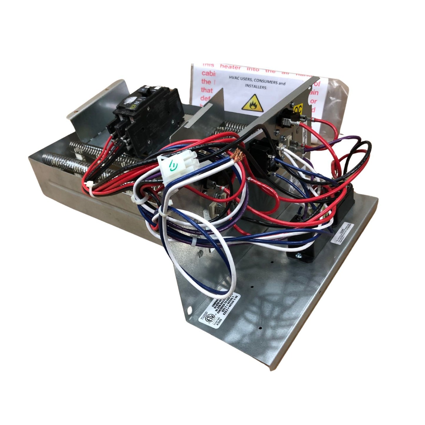 5 Ton Multiposition Air Handler and 8 Kw Electric Heat Kit With Breaker 240/60/1