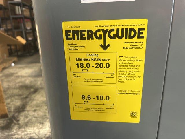5 Ton Inverter SS Communicating Heat Pump 20 SEER and 5 Ton Communicating Multiposition Air Handler