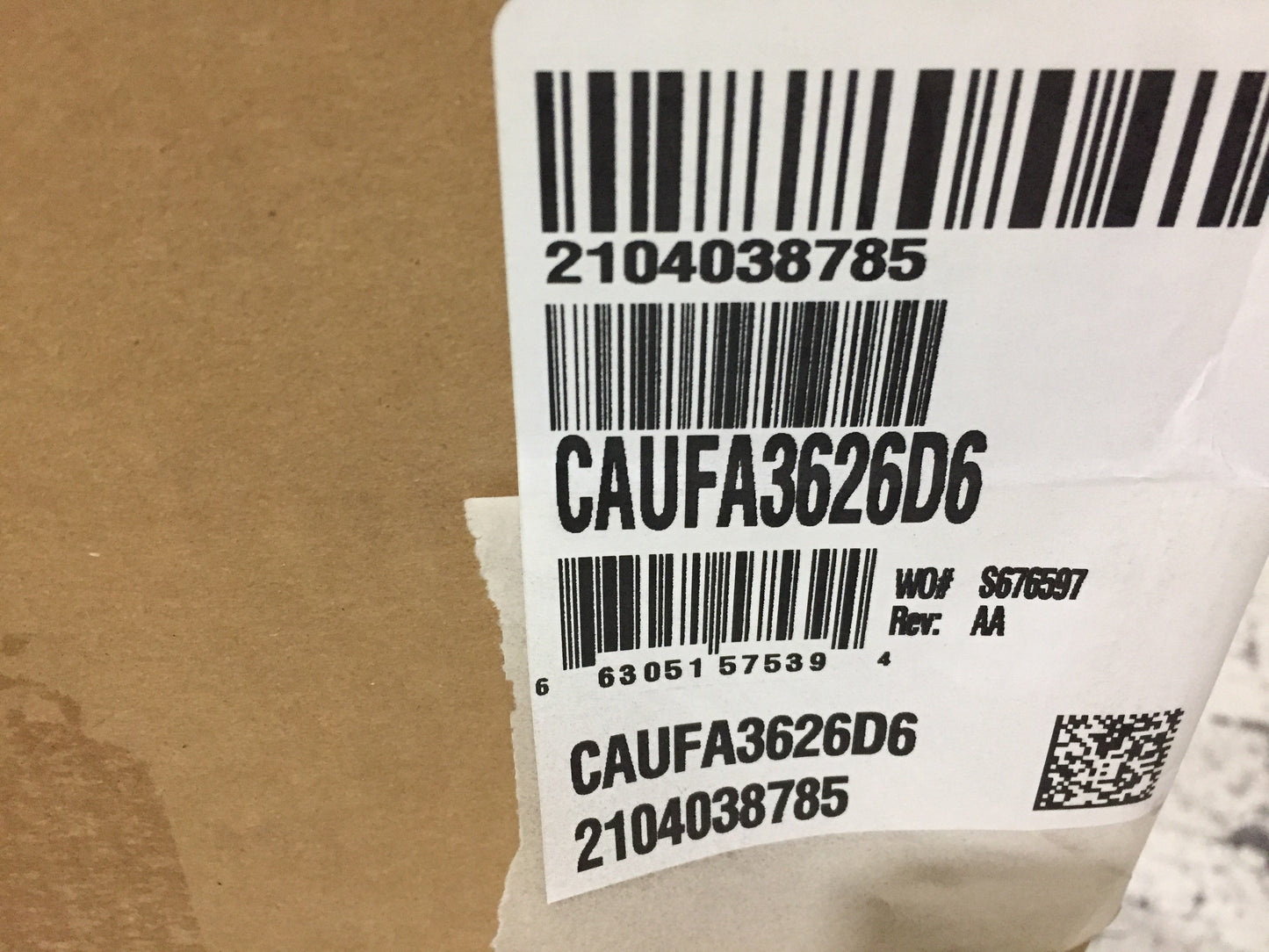 2.5 Ton SS Air Conditioner 208-230/60/1, 14.3 SEER2 and 3 Ton Upflow/Downflow Uncased A Coil